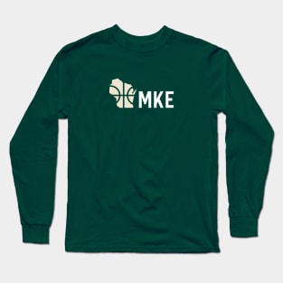 MKE - Milwaukee Wisconsin Basketball Long Sleeve T-Shirt